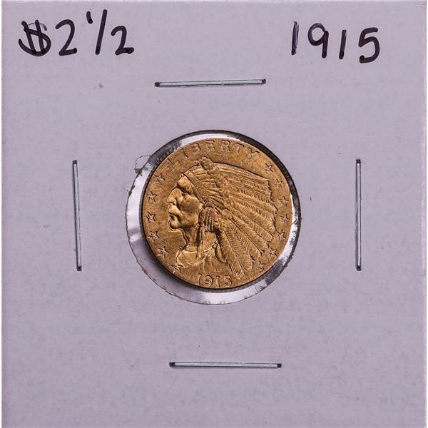 1915 $2 1/2 Indian Head Quarter Eagle Gold Coin