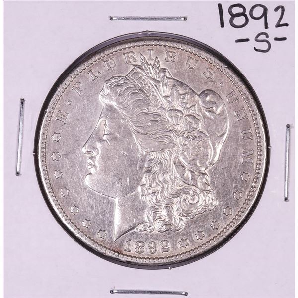 1892-S $1 Morgan Silver Dollar Coin