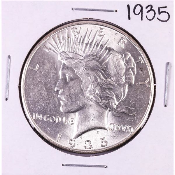 1935 $1 Peace Silver Dollar Coin