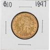 Image 1 : 1897 $10 Liberty Head Eagle Gold Coin
