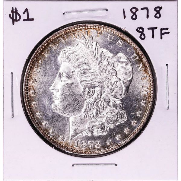 1878 8TF $1 Morgan Silver Dollar Coin