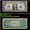 Image 1 : 10 x (1963-2009) $1 Green Seal Federal Reserve Notes Grades