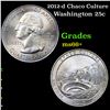 Image 1 : 2012-d Chaco Culture Washington Quarter 25c Grades GEM++ Unc