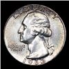 Image 2 : 1963-p Washington Quarter 25c Grades GEM+ Unc