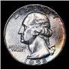 Image 2 : 1958-p Washington Quarter 25c Grades GEM++ Unc