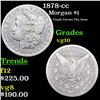 Image 1 : 1878-cc Morgan Dollar $1 Grades vg+