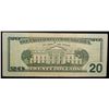 Image 3 : **Star Note** 2009 $20 Green Seal Federal Reserve Note Grades Choice AU/BU Slider