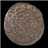 Image 2 : 1570 Hungary Denar Bronze Coin Grades vf, very fine