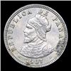 Image 2 : 1907 Panama 1/2 Centesimo KM-6 Grades Choice Unc