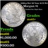 Image 1 : 1889-p Morgan Dollar Hot 50 Vam 16 I3 R4 $1 Grades GEM+ Unc