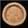 Image 2 : Mixed small cents 1c orig shotgun roll, 1913-d Wheat Cent, 1864 Indian Cent other end, Brinks Wrappe