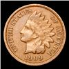 Image 2 : 1909 Indian Cent 1c Grades vf++