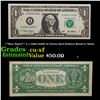 Image 1 : **Star Notes** 5 x (1963-2009) $1 Green Seal Federal Reserve Notes Grades