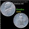1953 (XV) Vatican City 10 Lire KM-52.1 Grades Choice Unc
