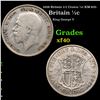 1928 Britain 1/1 Crown 1/2c KM-835 Grades xf