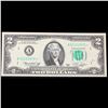 Image 2 : **Star Note** 1976 $2 Federal Reserve Note (Boston, MA) Grades Gem CU