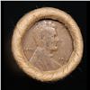Image 2 : Mixed small cents 1c orig shotgun roll, 1917-d Wheat Cent, 1889 Indian Cent other end, Brinks Wrappe