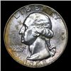 Image 2 : 1958-d Washington Quarter 25c Grades GEM+ Unc