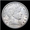 Image 2 : ***Auction Highlight*** 1916-d Barber Quarter 25c Graded Gen Unc BY USCG (fc)