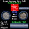 Image 1 : Buffalo Nickel Shotgun Roll in Old Bank Style 'Bell Telephone'  Wrapper 1919 & D Mint Ends.