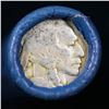 Image 2 : Buffalo Nickel Shotgun Roll in Old Bank Style 'Bell Telephone'  Wrapper 1925 & D Mint Ends.