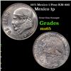 1971 Mexico 1 Peso KM-460 Grades GEM Unc