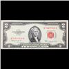 Image 2 : 1953C $2 Red Seal United States Note Grades Select CU