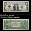 Image 1 : **Star Notes** 5 x (1963-2009) $1 Green Seal Federal Reserve Notes Grades