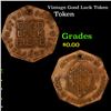 Image 1 : Vintage Good Luck Token