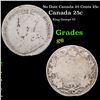 No Date Canada 25 Cents 25c Grades g+