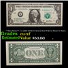 Image 1 : **Star Notes** 5 x (1963-2009) $1 Green Seal Federal Reserve Notes Grades