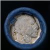 Image 2 : Buffalo Nickel Shotgun Roll in Old Bank Style 'Bell Telephone'  Wrapper 1924 & D Mint Ends.