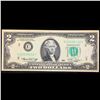 Image 2 : **Star Note** 1976 $2 Federal Reserve Note (Philadelphia, PA) Grades Gem CU