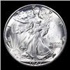 Image 2 : 1947-d Walking Liberty Half Dollar 50c Grades Select+ Unc