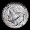 Image 2 : 1955-s Roosevelt Dime 10c Grades GEM+ Unc