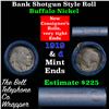 Image 1 : Buffalo Nickel Shotgun Roll in Old Bank Style 'Bell Telephone'  Wrapper 1919 & D Mint Ends.