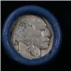 Image 2 : Buffalo Nickel Shotgun Roll in Old Bank Style 'Bell Telephone'  Wrapper 1919 & D Mint Ends.