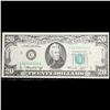 Image 2 : 2x 1974 $20 Green Seal Federal Reserve Note Concutive Serial Numbers (Philadelphia, PA) C00705202B-C