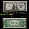 1957B $1 Blue Seal Silver Certificate Grades Select AU