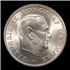 Image 2 : 1963-H Denmark 5 Kroner KM-853.1 Grades GEM Unc