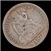 Image 2 : 1872-p Seated Liberty Dime 10c Grades f details
