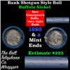 Image 1 : Buffalo Nickel Shotgun Roll in Old Bank Style 'Bell Telephone'  Wrapper 1928 & S Mint Ends.