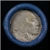 Image 2 : Buffalo Nickel Shotgun Roll in Old Bank Style 'Bell Telephone'  Wrapper 1927 & S Mint Ends.