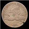 Image 2 : 1858 SL Flying Eagle Cent 1c Grades VF Details