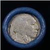 Image 2 : Buffalo Nickel Shotgun Roll in Old Bank Style 'Bell Telephone'  Wrapper 1920 & S Mint Ends.