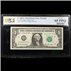 Image 2 : PCGS 2003A $1 Federal Reserve Note (Cleveland, OH) Serial D61397777D Graded cu65 By PCGS