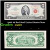 1963 $2 Red Seal United States Note Grades Select CU