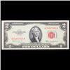 Image 2 : 1953C $2 Red Seal United States Note Grades Select CU