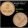 Image 1 : No Date 2 Gram Weight Token Grades NG