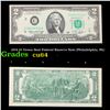 1976 $2 Green Seal Federal Reserve Note (Philadelphia, PA) Grades Choice CU